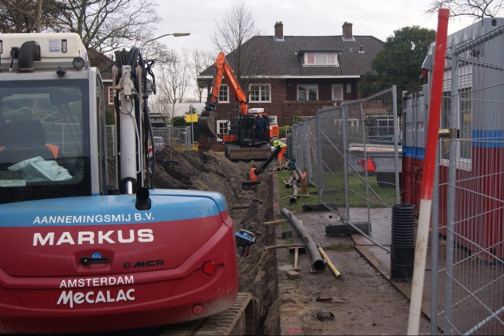 Grondwerkzaamheden en drainage Gemeente Bloemendaal